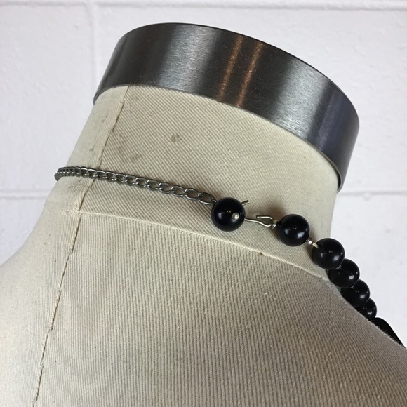 Vintage Bakelite Brass Statement Necklace - Picture 5 of 5